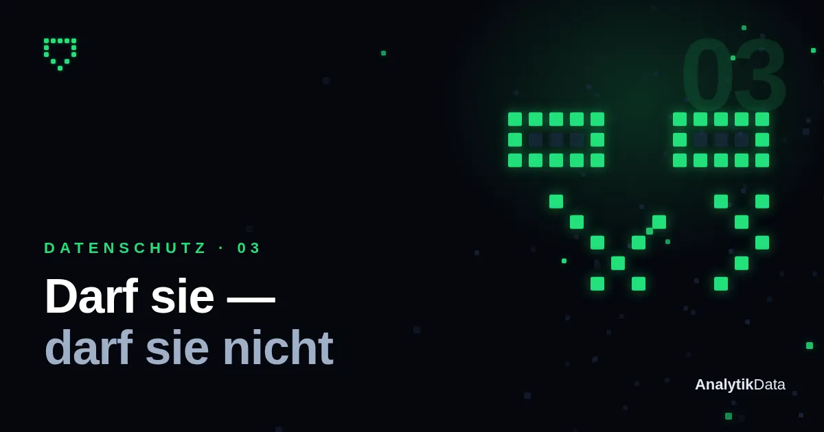 Datenschutz, Teil 3 — Was darf eine KI in deinem Büro erledigen — und was nie?