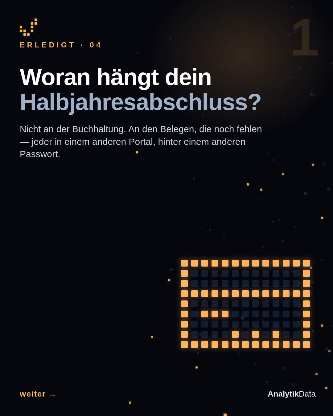 Seite 1: Woran hängt dein Halbjahresabschluss?