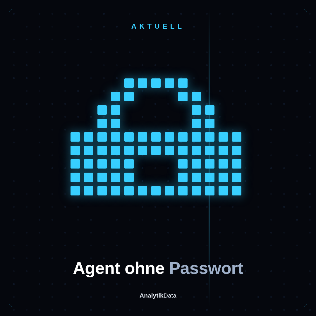 Kennt dein KI-Agent deine Passwörter? Unserer nicht.