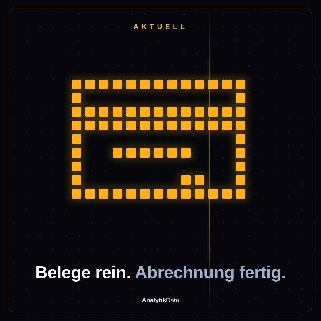 Kreditkartenabrechnung schon gemacht? Bei uns automatisch.