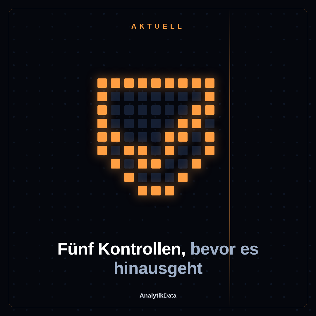 Fünf Kontrollen, bevor ein KI-Text das Haus verlässt