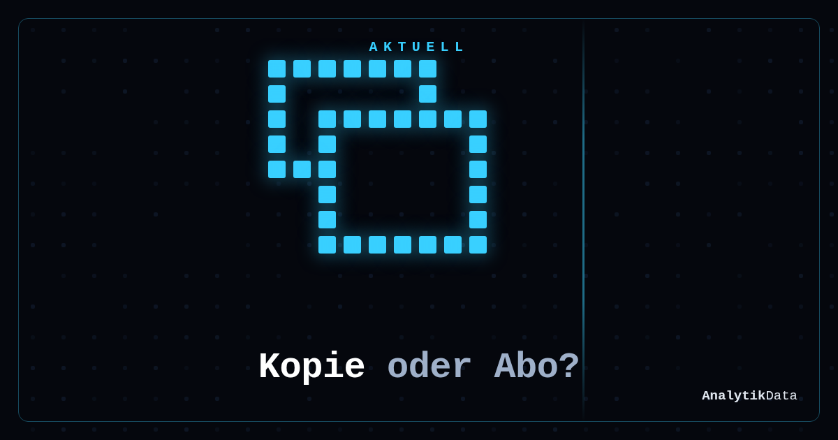 Dot-Matrix-Werk: lesbare-kopie (Querformat B)