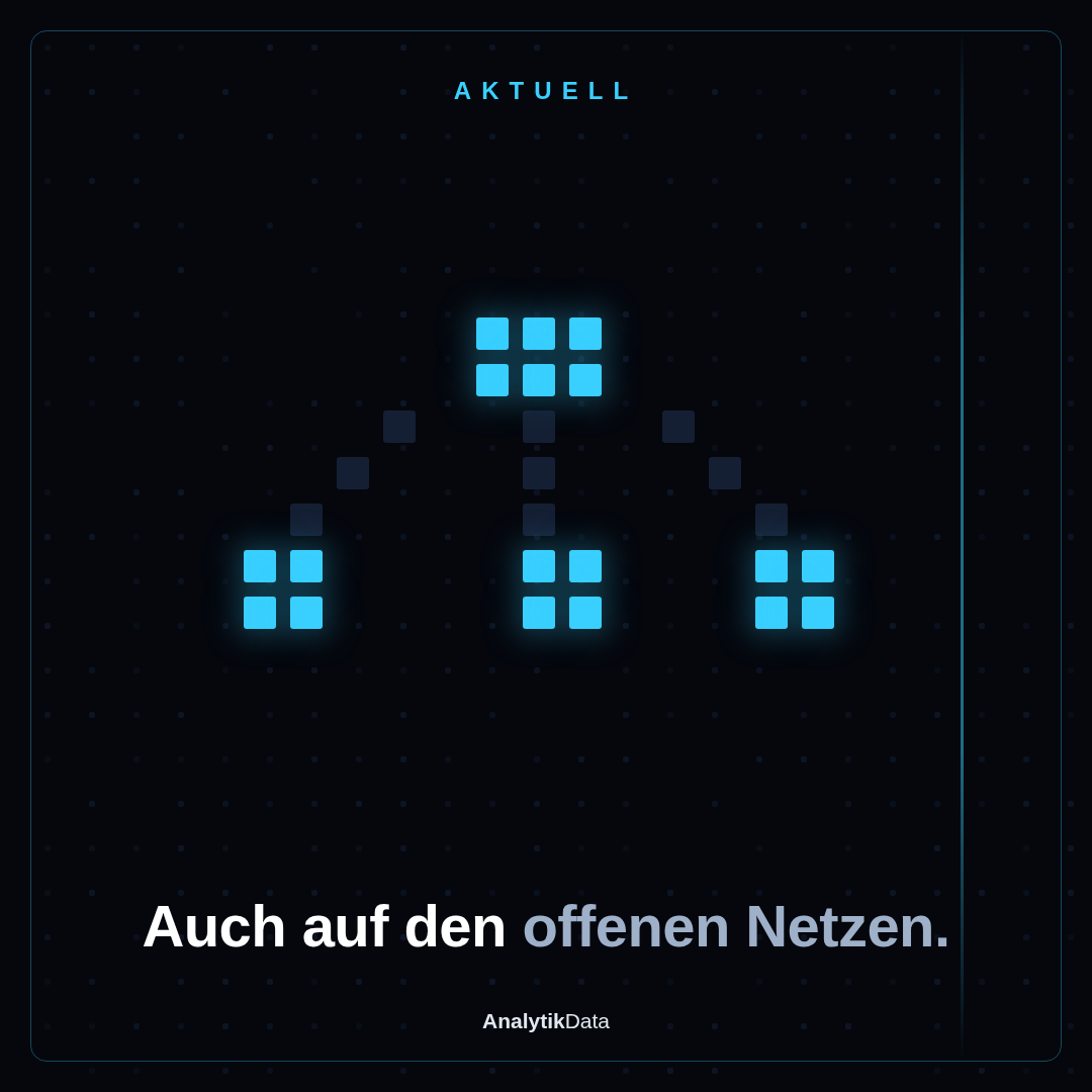 Uns gibt es jetzt auch auf den offenen Netzen