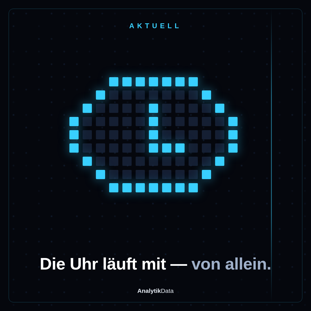 Jede Arbeitsstunde weiss selbst, zu welchem Projekt sie gehört
