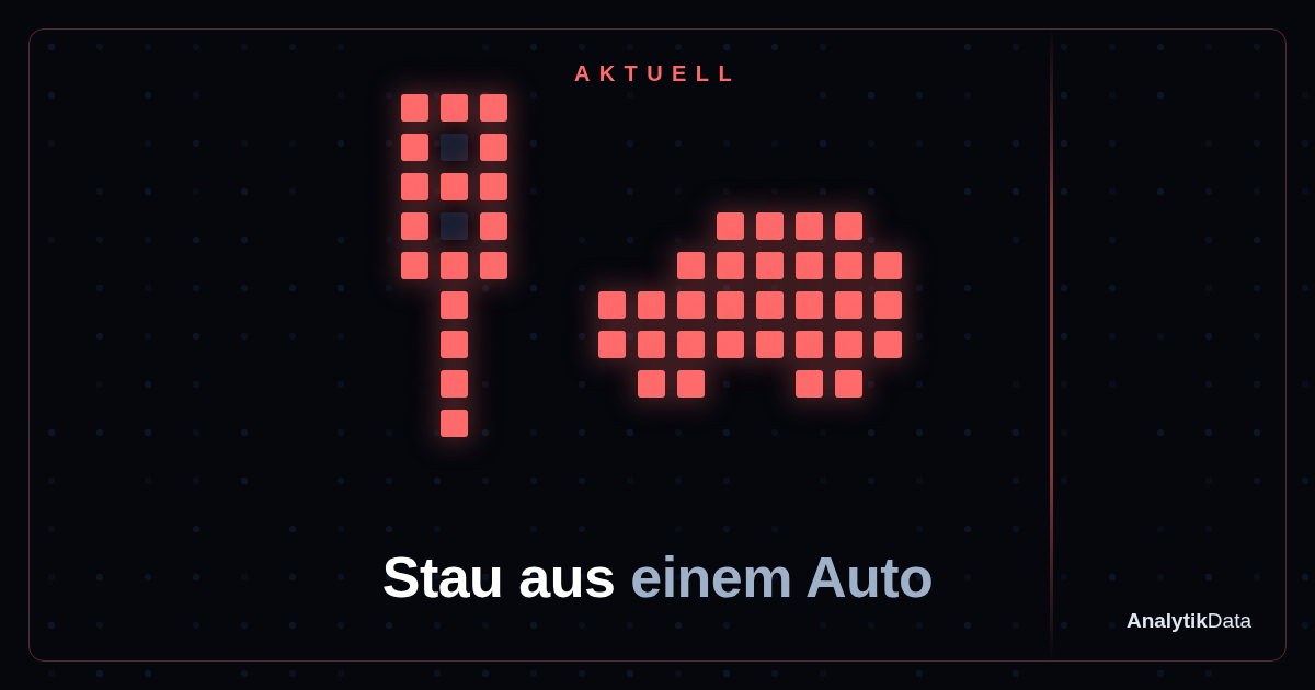 Kann ein Stau aus einem einzigen Auto bestehen?