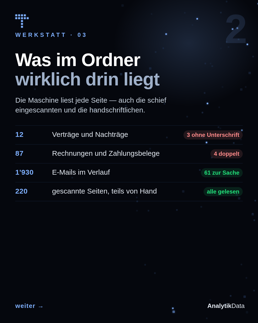 Dot-Matrix-Werk: Was kostet in einem Streitfall am meisten? Nicht der Anwalt.