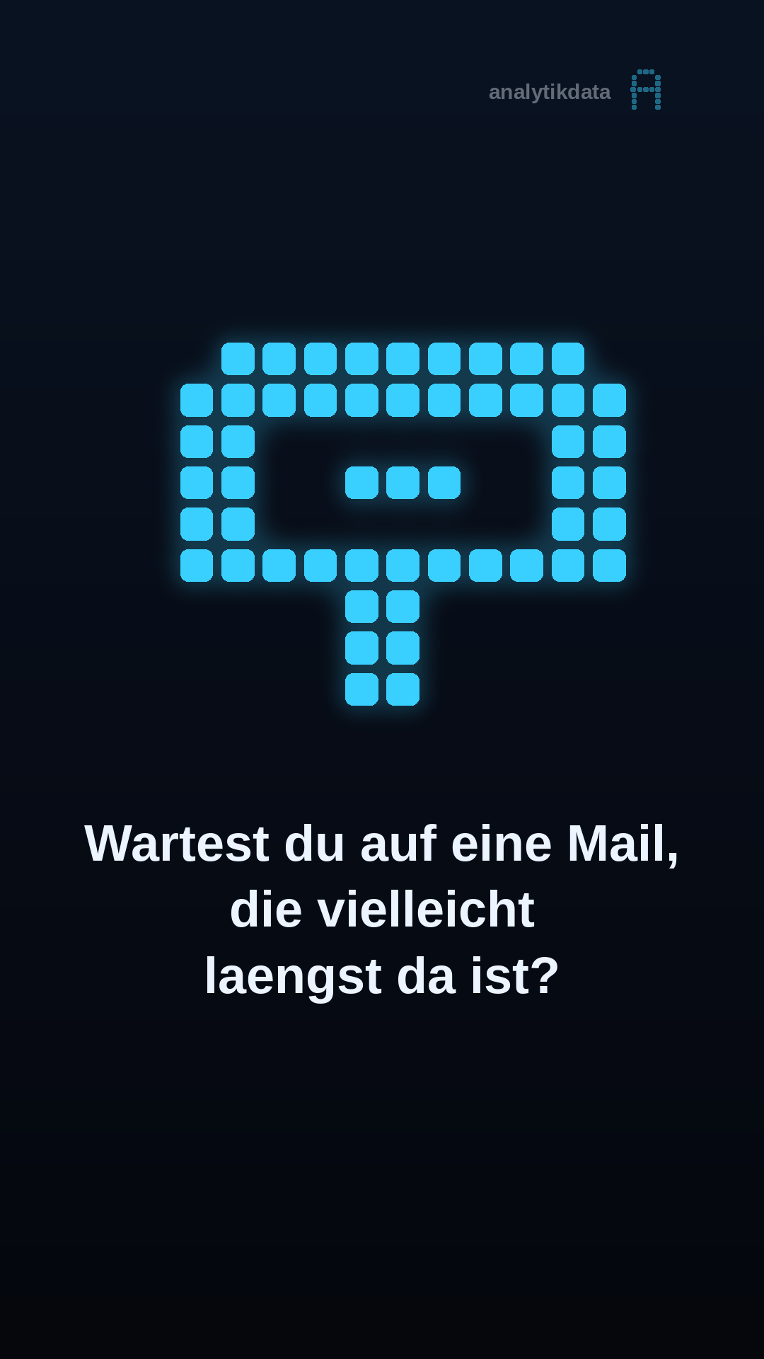Dot-Matrix-Werk: Wartest du auf eine Mail, die vielleicht längst da ist?
