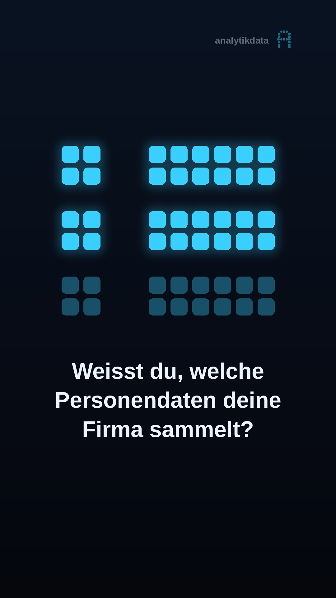 Dot-Matrix-Werk: Weisst du, welche Personendaten deine Firma sammelt?