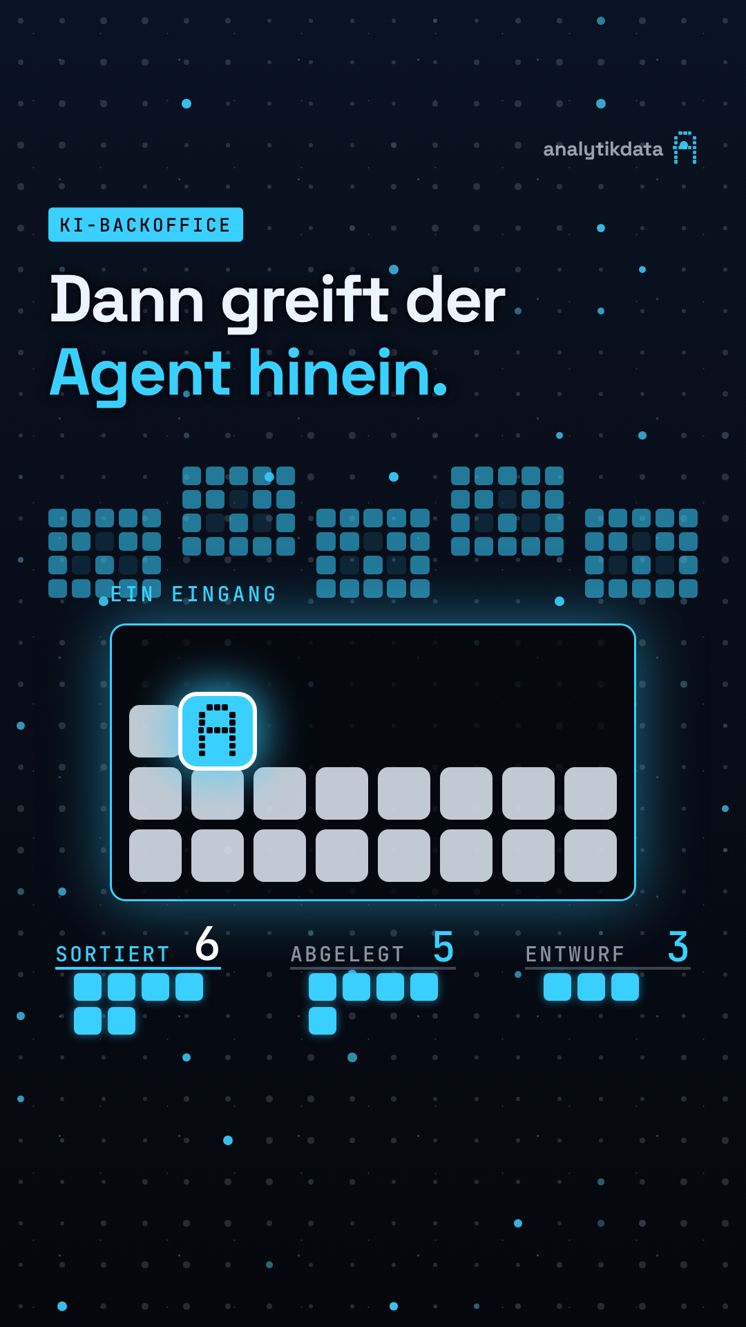 Dot-Matrix-Werk: Wie viele Postfächer öffnest du jeden Morgen?