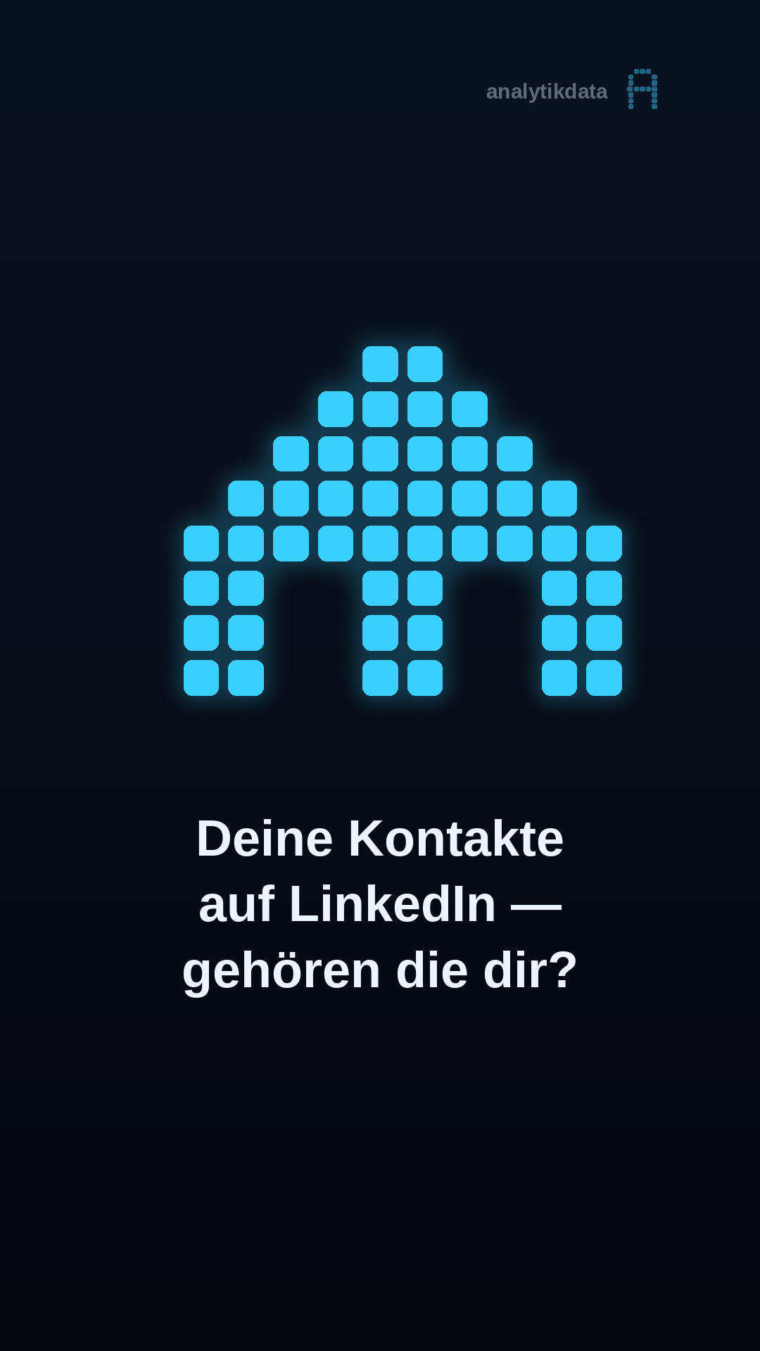 Dot-Matrix-Werk: Deine Kontakte auf LinkedIn — gehören die dir?