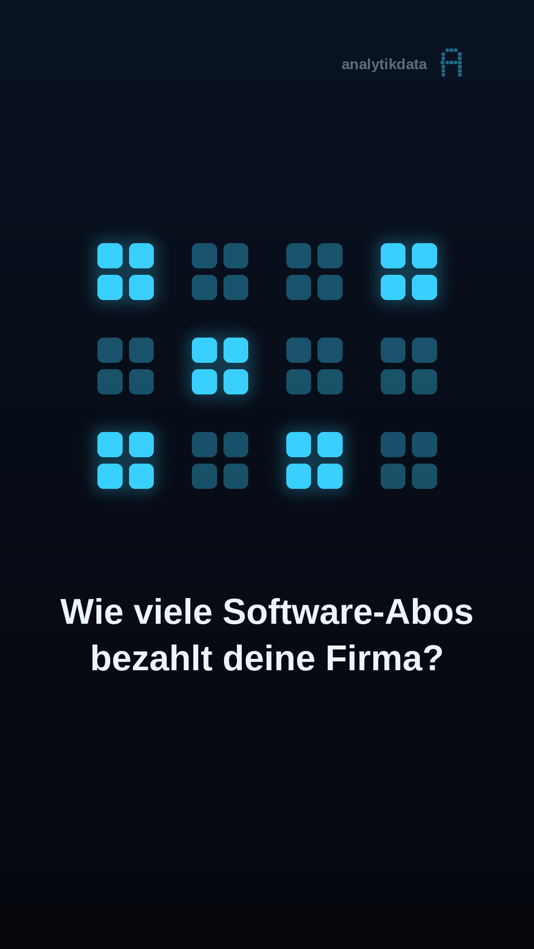 Dot-Matrix-Werk: Wie viele Software-Abos bezahlt deine Firma?