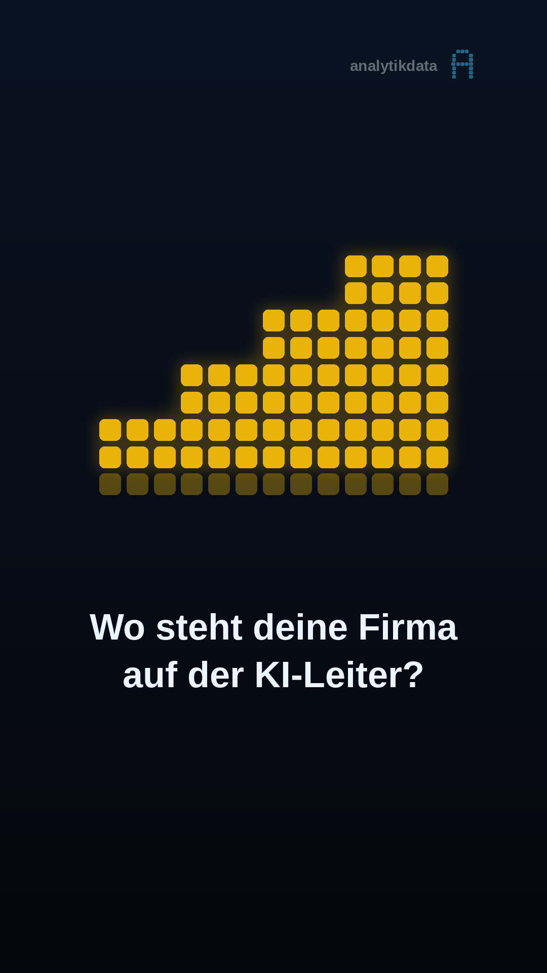 Dot-Matrix-Werk: Wo steht deine Firma auf der KI-Leiter?